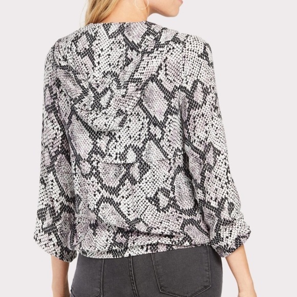 NWT chaser snake print utility bomber jacket - Picture 3 of 9